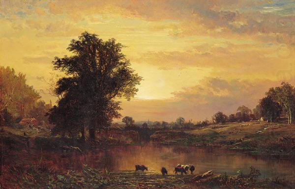 Sunset in the Catskills, Alfred Thompson Bricher